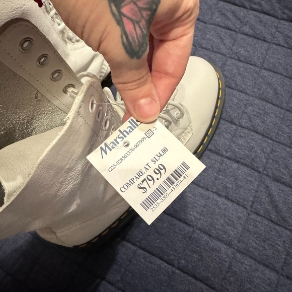 NWT white dr martens - Picture 4 of 6